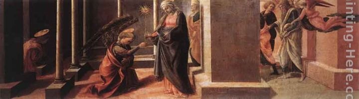 Fra Filippo Lippi Announcement of the Death of the Virgin